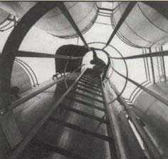 Storage Silos Upward View